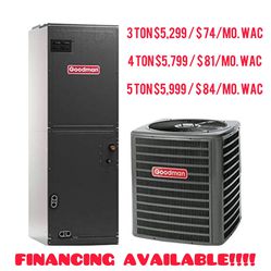 Ac Systems Installed ! FREE ESTIMATES 