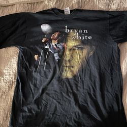 Vintage Bryan White Sittin On Go 1997 Tour Shirt Size XL