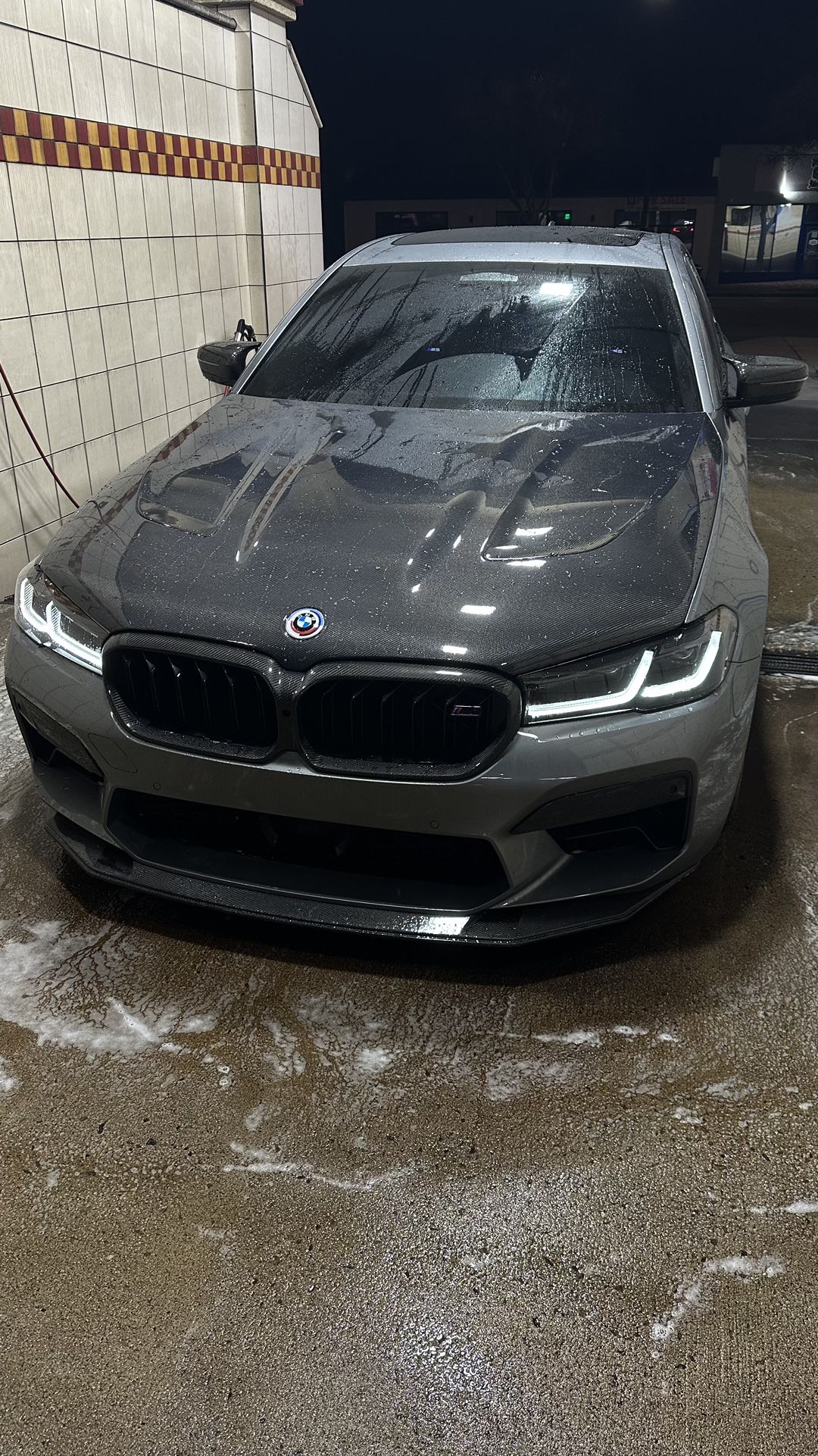 M5 F90 5 Series CS style CF hood
