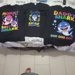 Pulover De Cumpleaños Baby Shark/party Pullover