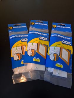 OOK Canvas Hanging System 15 lb – 3 Pack