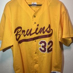 Vintage C. Miller Bruins Majestic Baseball Jersey Sz XL