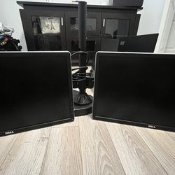 DELL Duo Monitors with base