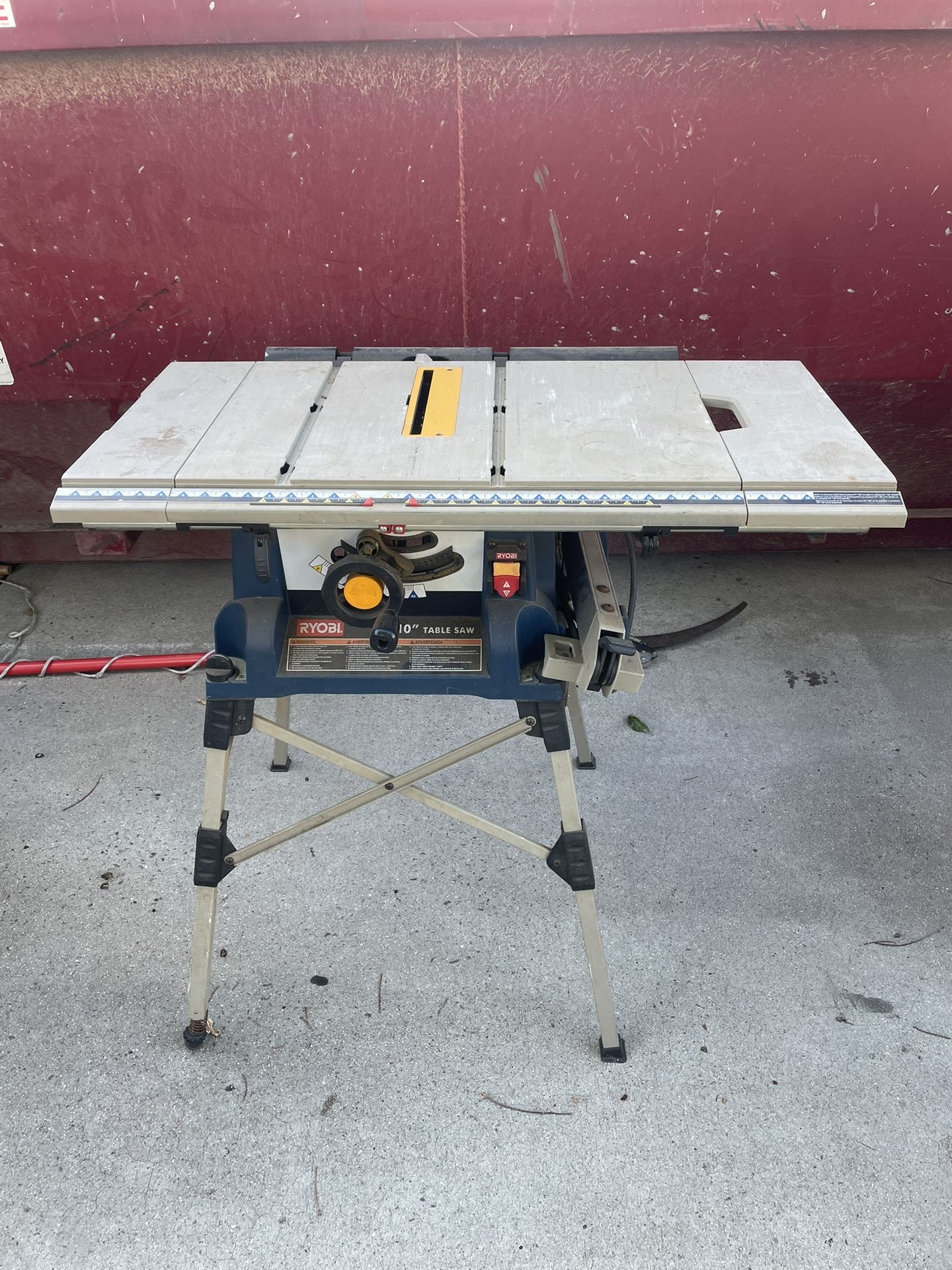 Ryobi 10” Table Saw