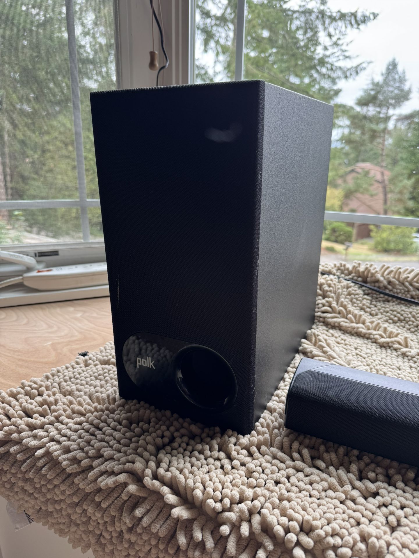 Sound Bar and Subwoofer