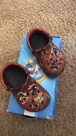 Toddler Sonic crocs