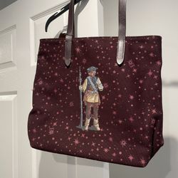 COACH STAR WARS Starry Print Princess Leia Tote Bag NEW
