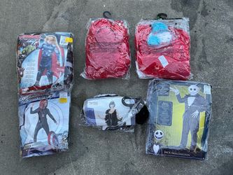 Six Costumes all different $15