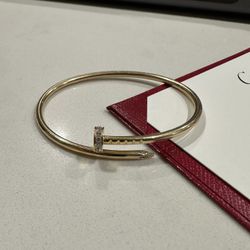 Authentic Cartier Juste Un Clou Small Model Bracelet 