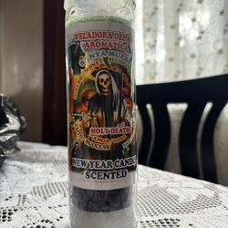 Santa Muerte Candle Preparado 