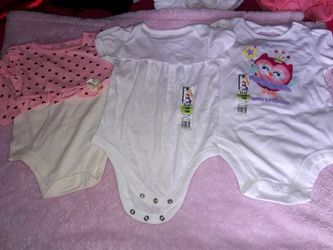 New onesies size 12 and 18months $8