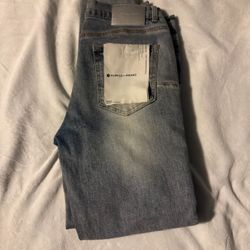 purple jeans 