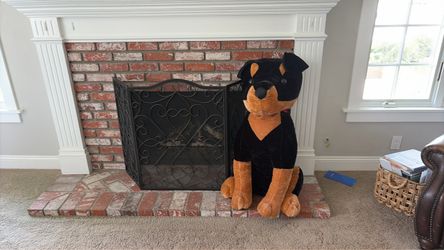 Large stuffed dog….New