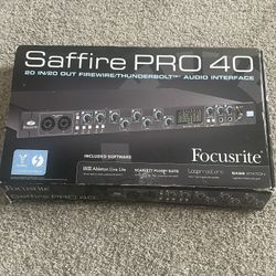 Focusrite Saffire Pro 40