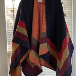 Poncho Scarf Jacket 