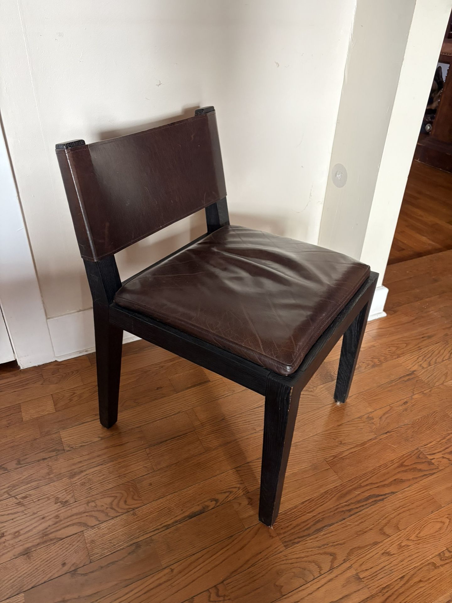 Restoration Hardware Saddle Chairs Set Of 6