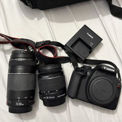 Canon EOS rebel t7  Camera