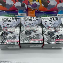 Pokemon White Flare Booster Bundle X3