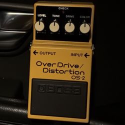 Boss OS-2 Overdrive Distortion Pedal