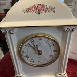 Porcelain Mantle Clock