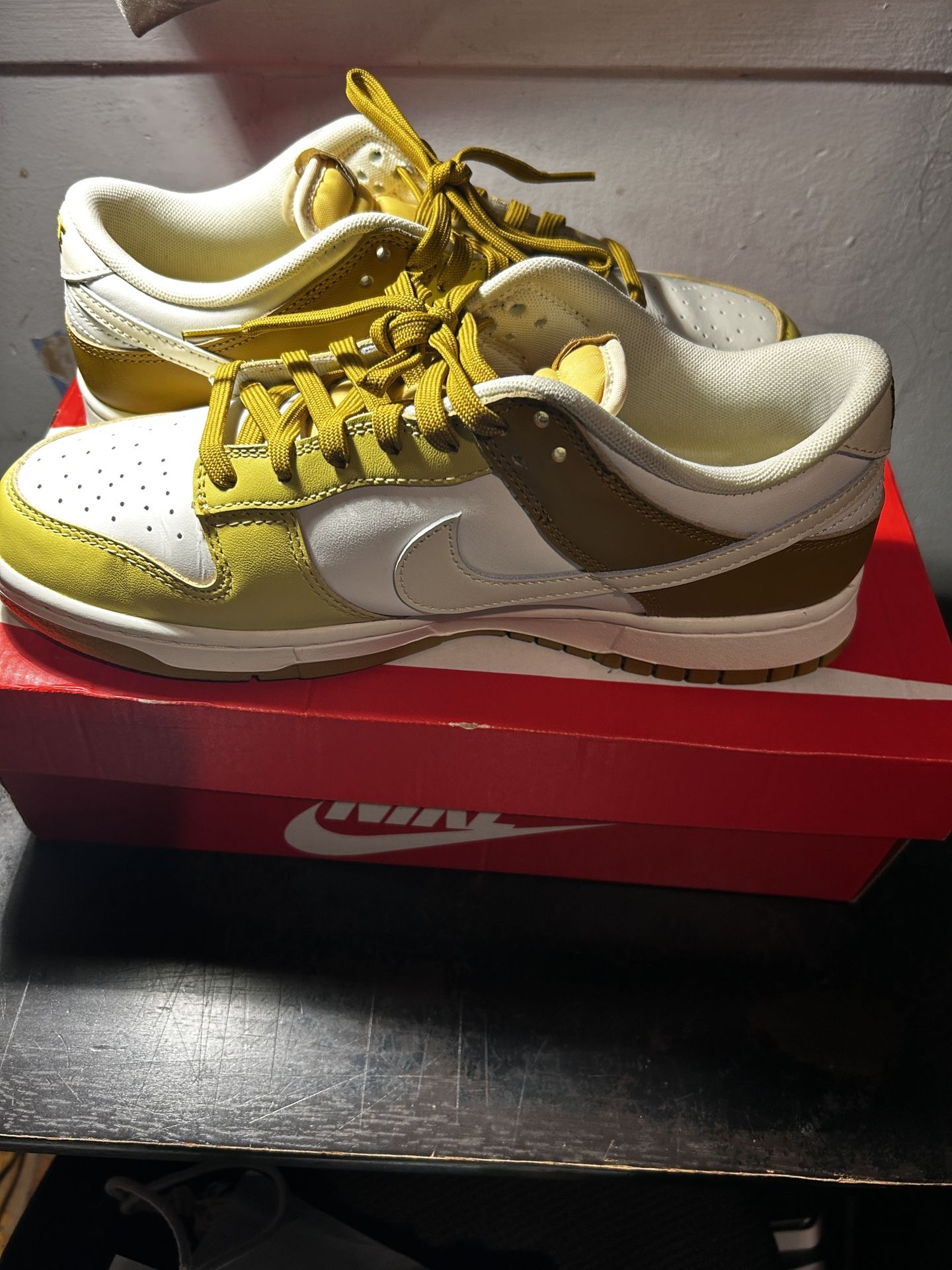 Men's Nike Dunk Low Retro Bronzine/Coconut Milk Worn 1 Time