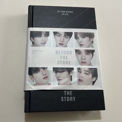 BTS Beyond the Story: 10-Year Record of BTS Hardcover Book
