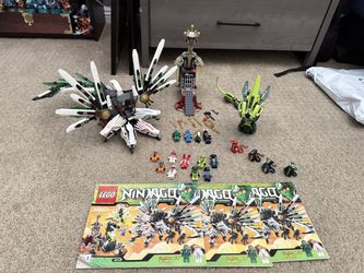 LEGO Ninjago Epic Dragon Battle (9450) w/ Serpentine Minifigures