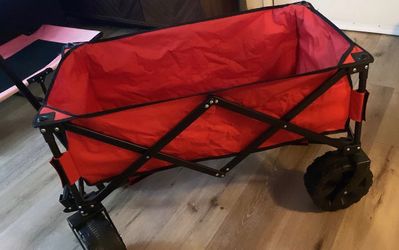 Cart with big wheels