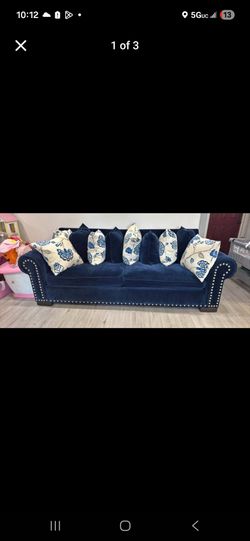 BLUE SOFA