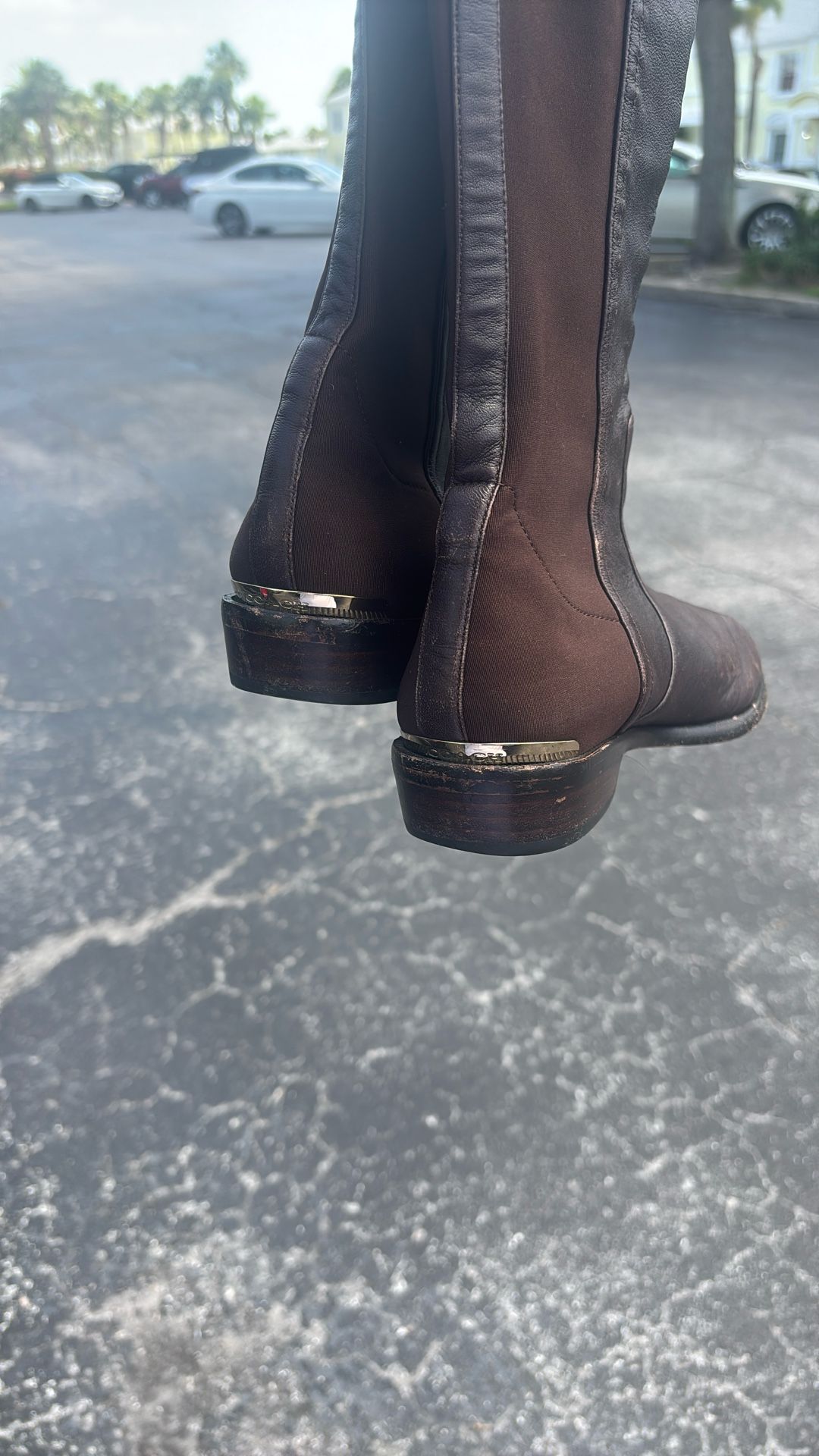 Brown Coach Boots