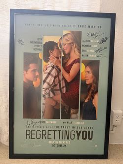 Regetting You Signed Movie Poster