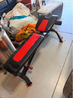 Like New- Bowflex Bench