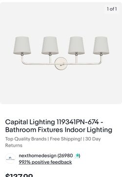 New In Box Light Fixture 