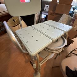 Shower Bench And Chairs -have 4 New +other Elderly Assisted Equipment