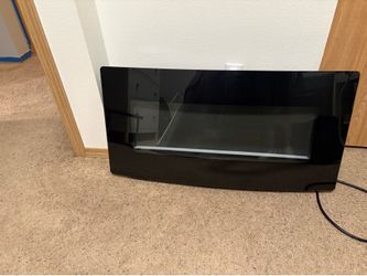 Hanging electric fire place