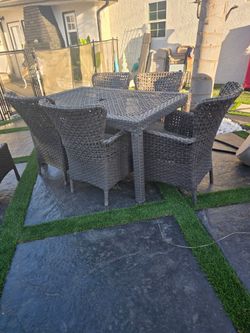 7pc patio set