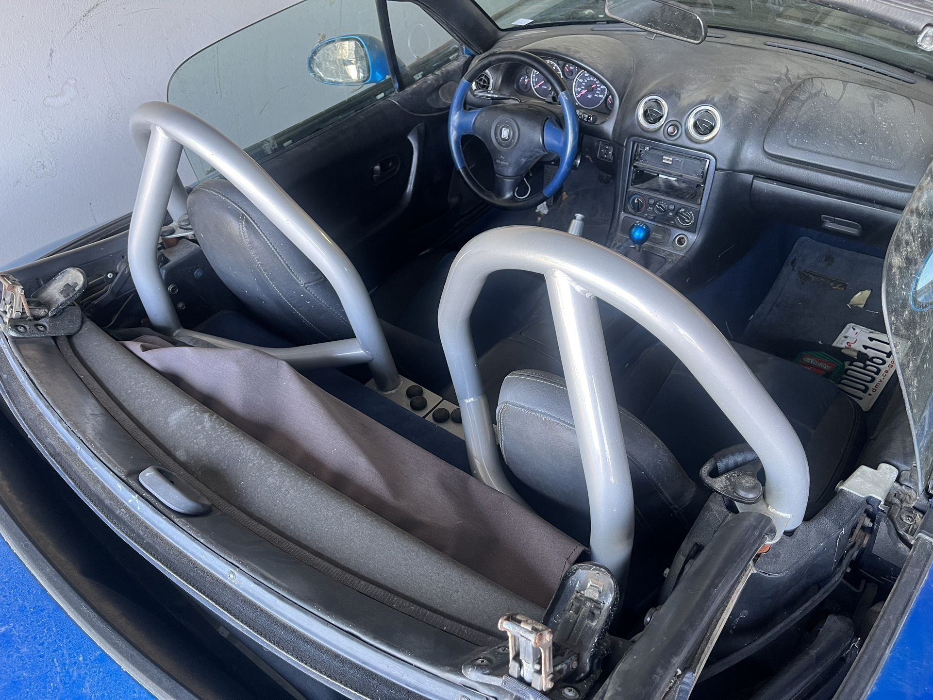 Mazda Miata 90 to 05 Boss Frog Roll Bar Double Hoop