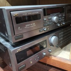 JVC Cassette And Stereo Receiver 