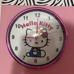 Hello Kitty Clock