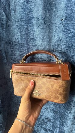 Coach mini vanity crossbody bag