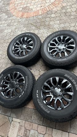 Ford F-150 Tremor Rims & Hankook Dynapro Atm Tires