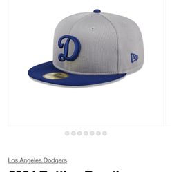 Dodger Hat, New Era 7 3/8