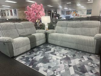 Beautiful Two Piece Sofa&Loveseat $1199