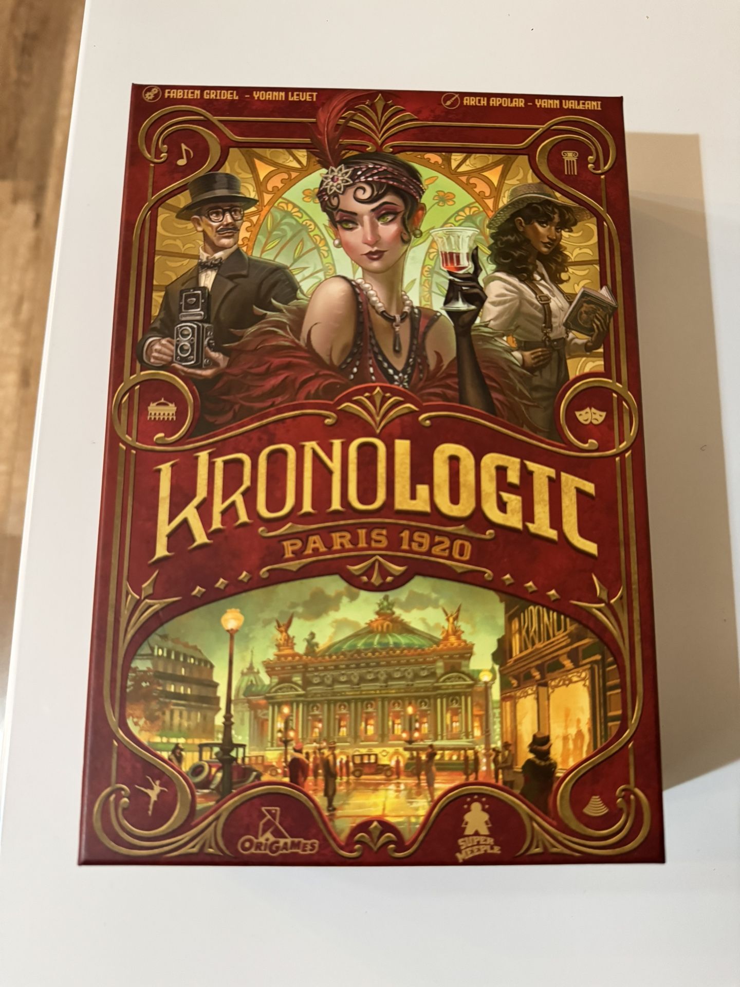 Kronologic: Paris 1920 Game
