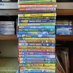 32 DVD’s Kids Lot