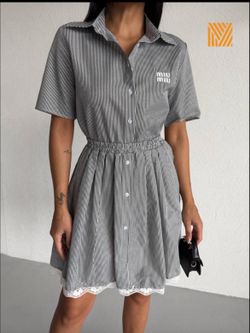 MIU MIU- Woman’s Summer 2 Pc Outfit