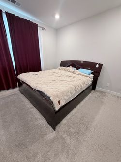 King bed and mattress and 2 twins beds