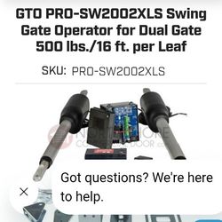 Gto Automatic Gate Operator