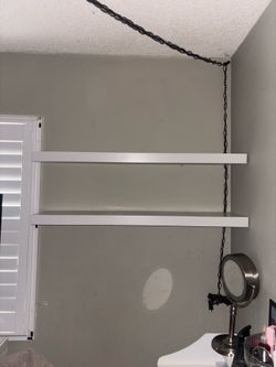 Lack wall shelf white IKEA