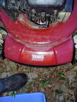 Toro self-propelled mower